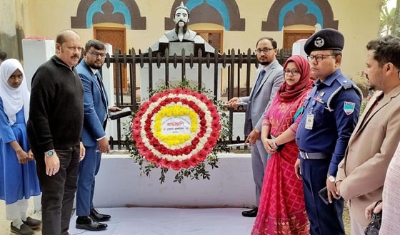 সাগরদাঁড়িতে মহাকবির জন্মবার্ষিকী উদযাপন