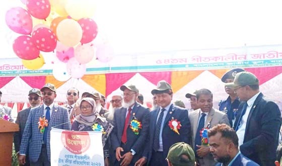 দিনাজপুরে ক্রীড়া প্রতিযোগিতার উদ্বোধন