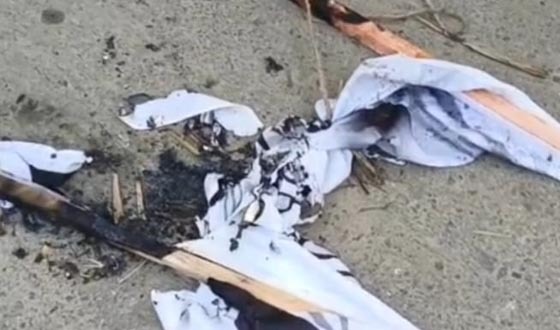 লালপুরে বিএনপি প্রার্থীর নির্বাচনী ব্যানার পোড়ানোর অভিযোগ