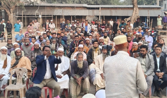 বাগমারায় যোগ্য প্রার্থী দেখে ভোট দেওয়ার আহ্বান ডা. আব্দুল বারীর