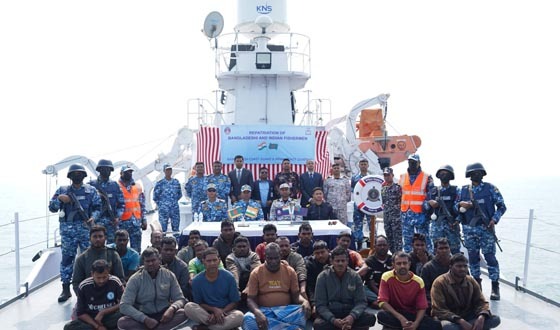 দুই দেশের আটককৃত জেলেদের বন্দি বিমিময়