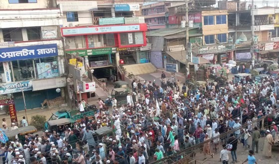 ঈদগাঁওতে শোডাউন করলো ঐক্যবদ্ধ বাংলাদেশ জোট