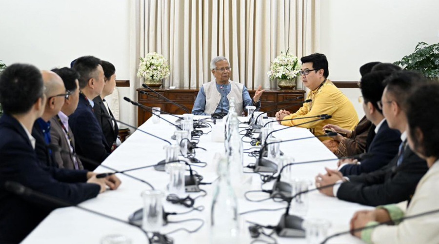 বাংলাদেশ-চীন সহযোগিতা অব্যাহত রাখার আহ্বান প্রধান উপদেষ্টার