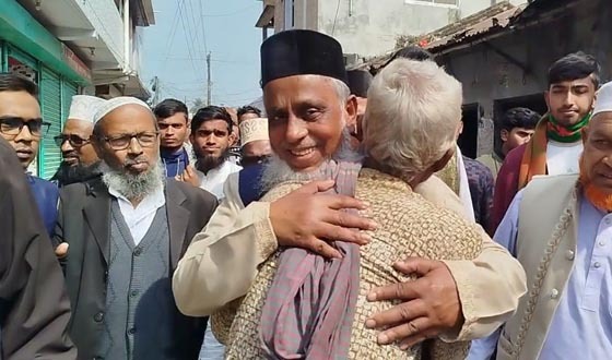 পাটকেলঘাটায় জামায়াত প্রার্থীর গণসংযোগ