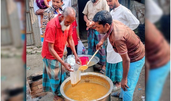 শেরপুরের ঐতিহ্যবাহী খাবার “পিঠালি