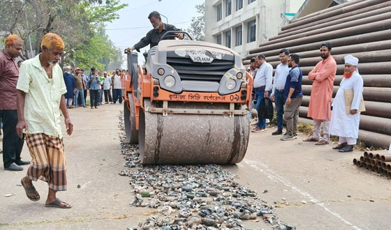 কুমিল্লা বাখরাবাদ গ্যাসের অবৈধ ৫শ ৮১টি রেগুলেটর ধ্বংস