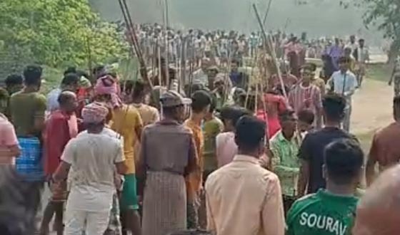 নাসিরনগরে পাওনা টাকাকে কেন্দ্র করে দুপক্ষের সংঘর্ষে অর্ধশত আহত