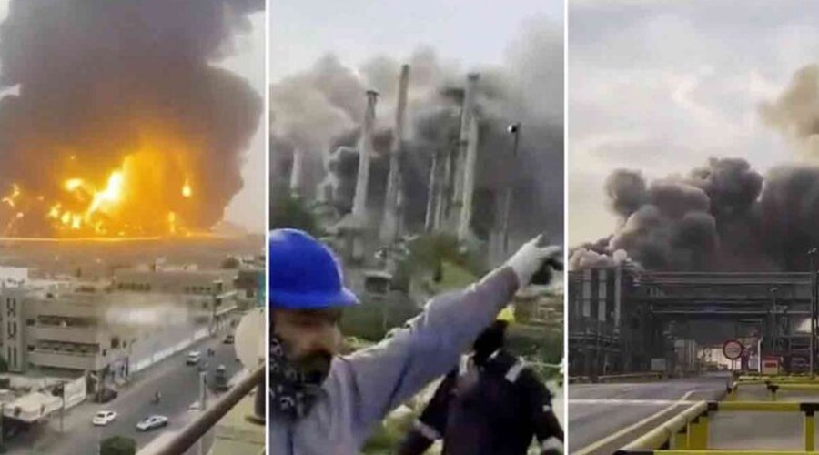 সৌদি আরামকোর বৃহত্তম তেল শোধনাগারে হামলা চালাল ইরান
