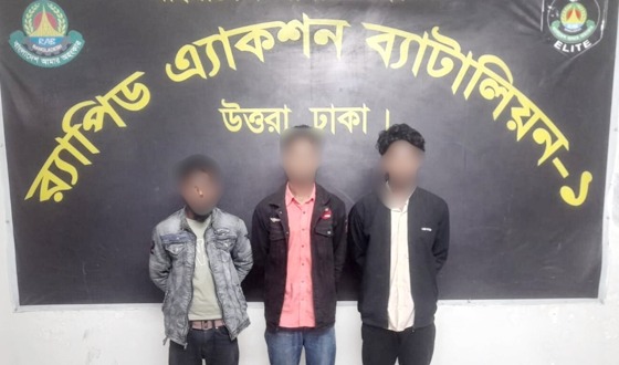 ফরিদপুরে জুয়েল হত্যা মামলার ৩ আসামি গ্রেফতার