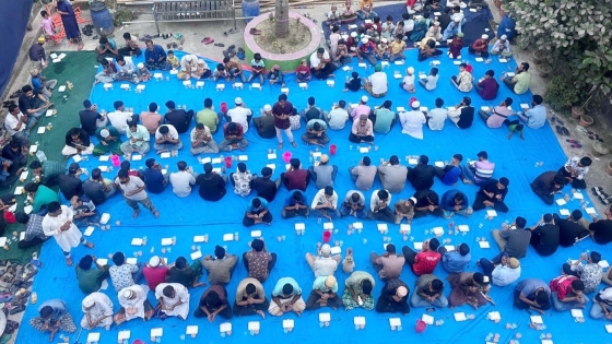 কালীগঞ্জে প্রিন্সের পিতার কুলখানি উপলক্ষে দোয়া ও ইফতার