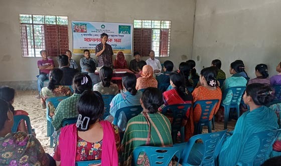 শেরপুরে কিশোরীদের স্বাস্থ্য বিষয়ক সচেতনতামুলক সভা