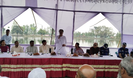 বিশ্বমানের পর্যটন কেন্দ্র হবে সিন্দুরমতী পুকুর: ত্রানমন্ত্রী