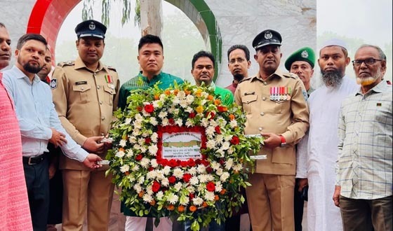 হাকিমপুরে যথাযথ মর্যাদায়  স্বাধীনতা ও জাতীয় দিবস পালিত
