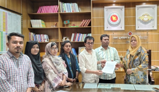 রাজশাহীতে বিশেষায়িত শিশু হাসপাতাল চালুর দাবিতে স্মরিকলিপি