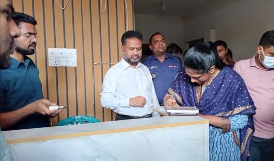 নালিতাবাড়ীতে প্রসূতি মৃত্যুর অভিযোগে অবৈধ হাসপাতাল সিলগালা