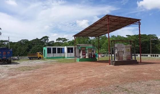 আমতলীতে মাপে তেল কম দেয়ায়  ফিলিং স্টেশনে জরিমানা