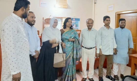 হাটহাজারীর মির্জাপুর পরিদর্শন করলেন স্থানীয় সরকারের উপ-পরিচালক